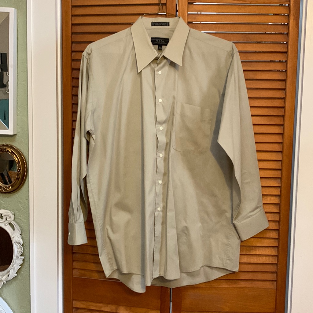 Fezza Andrew Fezza Shirt Nwot Mens Neck16 12 3233 Tan